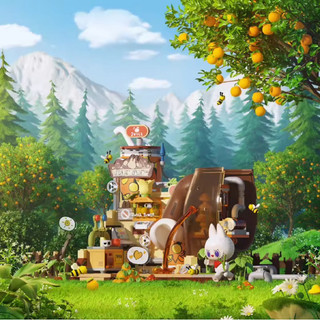 POP BLOCKS Labubu The Monsters Forest Secret Base Blind Box Confirmed Figure ！