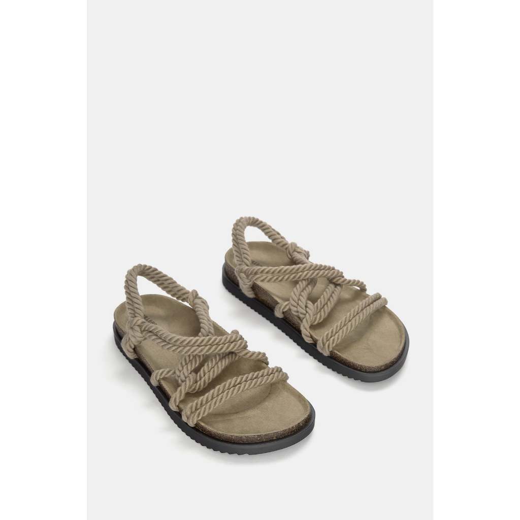 Dép dây PB (P U L L & B E A R) màu taupe
