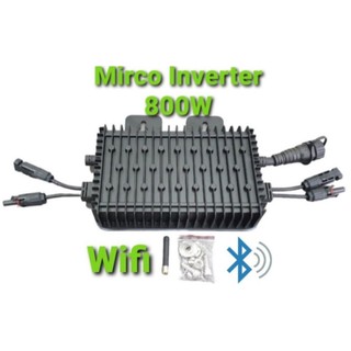 Hòa lưới micro inverter 800w có app wifi sp 800