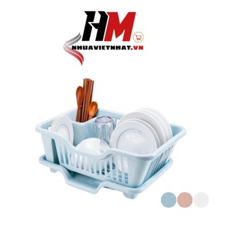 Rổ úp chén bát tiện ích chất liệu nhựa
