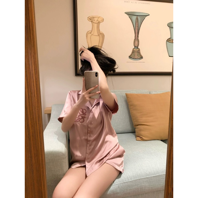 Bộ lụa phối ren