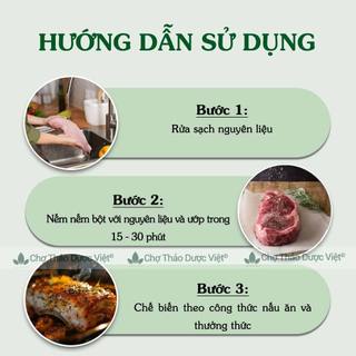 Bột hoa hồi nguyên chất 100g, nguyên liệu làm gia vị tẩm ướp, tạo hương thơm cho món ăn