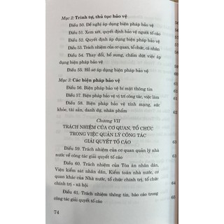 Sách-Luật Tố Cáo Năm 2018 (Sửa Đổi Năm 2020)