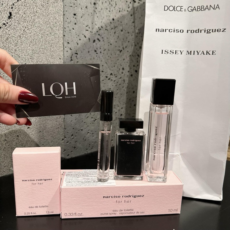 Nước hoa Narciso EDT đen minisize
