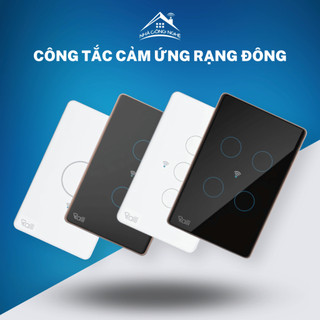 Công tắc cảm ứng rạng đông hình chữ nhật - sử dụng wifi, tiêu chuẩn chống nước ip44