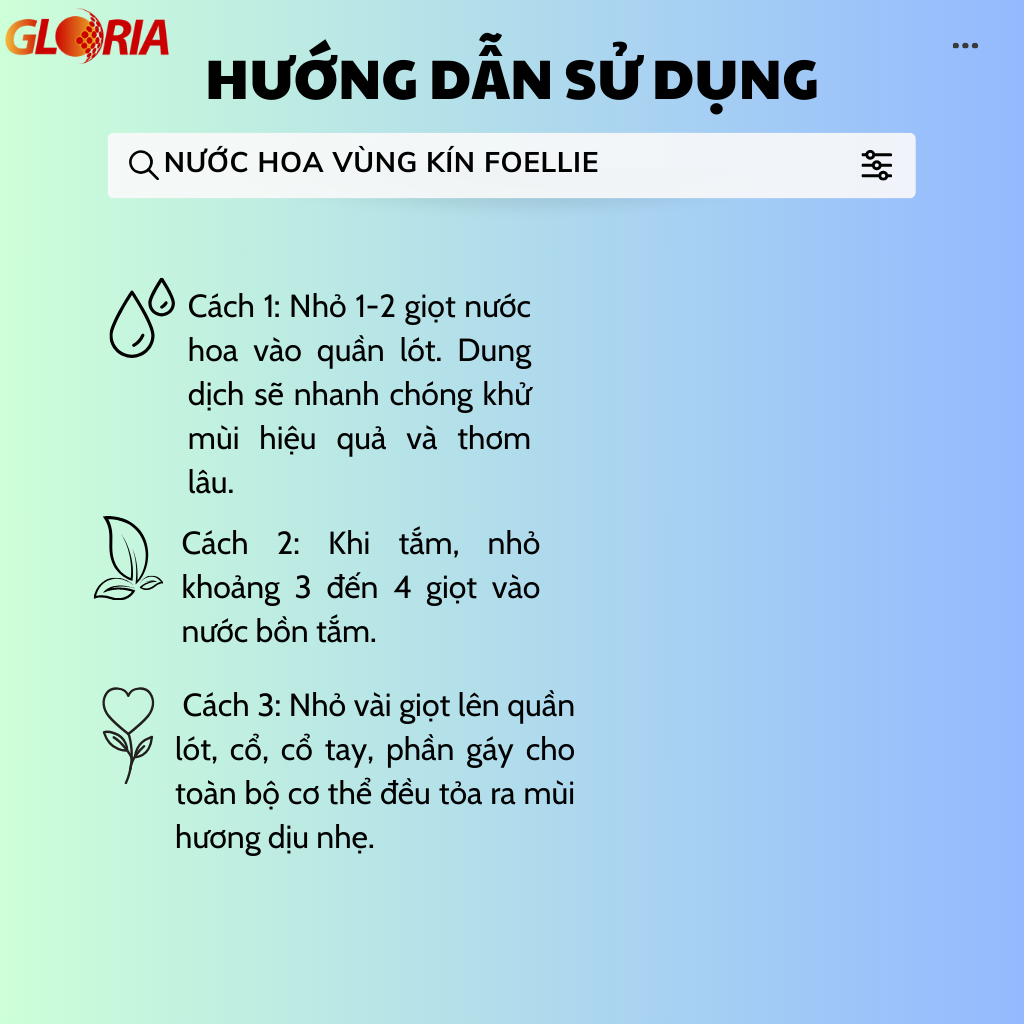 Nước Hoa Vùng Kín Foellie Inner Perfume 5ml