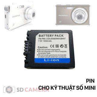 Pin cga-s006e dmw-bma7 cho máy ảnh panasonic pin cga s006e dmw bma7 dung lượng cao