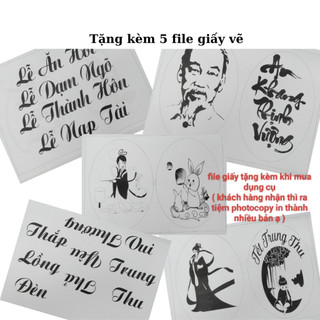 bộ dao khắc dưa hấu cơ bản