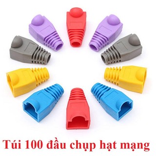 [Mã ELHA9 giảm 15% đơn 50K] 100c ĐẦU CHỤP HẠT MẠNG RJ45