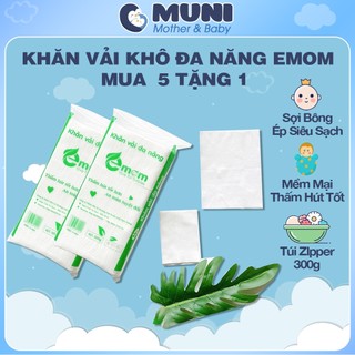 Combo Mua 5 Tặng 1 Gói Khăn Vải Khô Đa Năng (Loại 300gr)