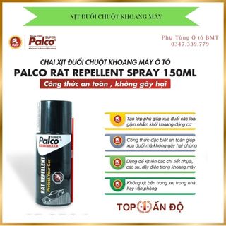 Chai Xịt Đuổi Chuột Xe Ô tô PALCO RAT REPELLENT SPRAY 150ml