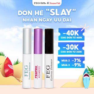 Combo 3 Cây Dưỡng Mi Ngày, Đêm Và Dưỡng Lông Mày FEG - 3ml/ lọ