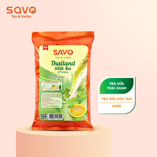 Trà sữa thái xanh savo tea hoà tan
