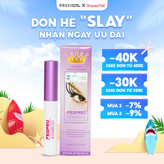 Dưỡng Mi Toàn Diện FEG Pro Advanced Ban Đêm - Dưỡng Mi Dài, Cong Vút, Giảm Gãy Rụng (3ml)