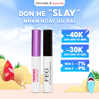 Combo Dưỡng Mi Đêm Và Dưỡng Mày FEG - 3ml/ lọ