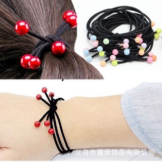 ✨ Thun buộc tóc cột tóc hạt ngọc nhiều màu ✨ Cute Dễ Thương 🎀 – Giá Sỉ Hot 📦 | ThoHong