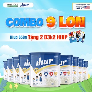 Hiup sữa non tăng chiều cao, tăng cân và tăng sức đề kháng cho trẻ từ 2 đến 15 tuổi từ hoa kỳ - lon 650g