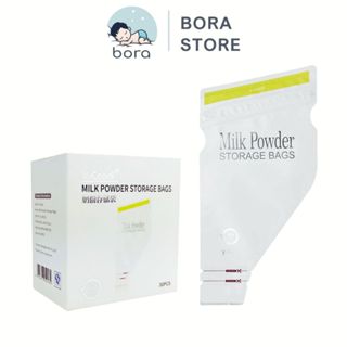 Túi đựng sữa bột V-coool, túi 4 lớp có lớp nhôm chống ẩm an toàn, tiện lợi cho bé [50gr/túi - hộp 30 túi]