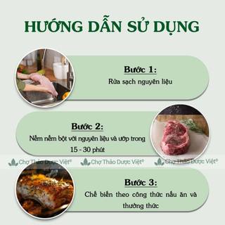 Bột đinh hương 100g, nguyên chất, thơm, mịn, bột gia vị tẩm ướp, nấu ăn - Chợ Thảo Dược Việt