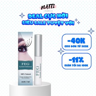 [CHÍNH HÃNG] Dưỡng Mi Dài Dày Khỏe FEG Eyelash Enhancer - Mi dài, dày, cong vút sau 14 ngày