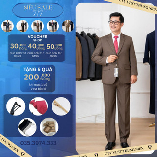 Vest trung niên cao cấp,vest trung niên xuất khẩu 2021