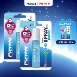 Xịt Hôn Môi Kissing Spray PIERROT The Mát Vị Bạc Hà Cho Hơi Thở Thơm Mát 10ml
