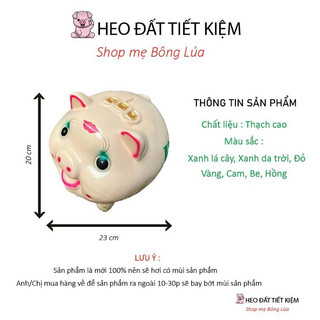 Heo/lợn đất tiết kiệm Sz TO( kèm video ảnh thật)