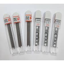 Ruột chì uni ul-ss-0.5-12 pencil lead 2b