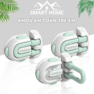 Khoá tủ an toàn cho bé khoá tủ lạnh tủ quần áo ngăn kéo bảo vệ trẻ em smart home