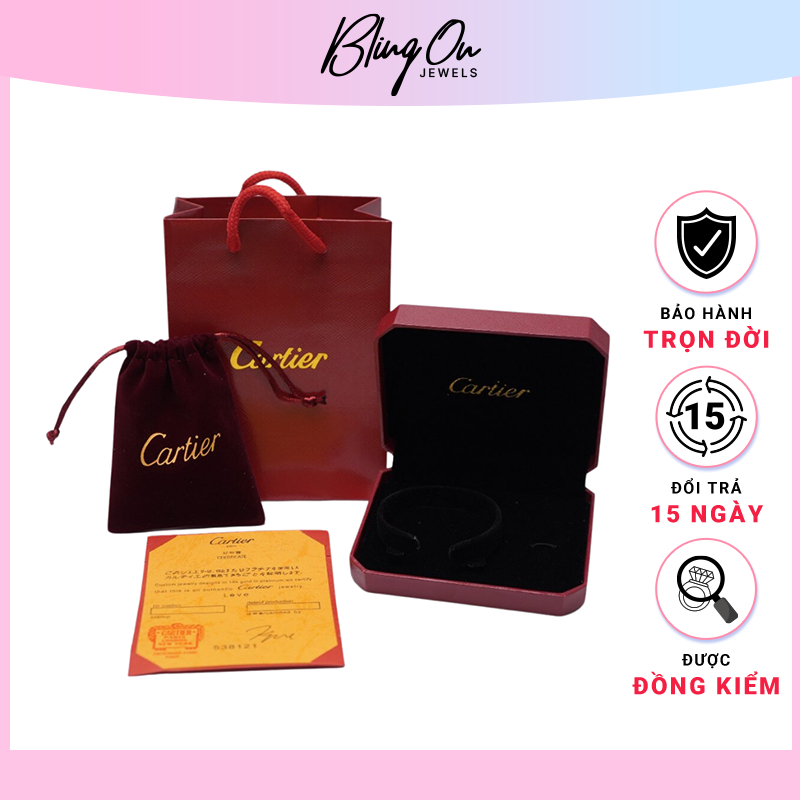 [XẢ KHO GIÁ 29K] Túi Hộp Cartier FullSet - Hộp đựng vòng tay - Túi Hộp Cartier - CHuẩn Hãng