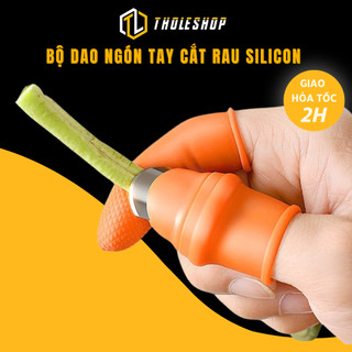 Bao Ngón Tay Lặt, Hái Rau Có Đầu Kim Loại Bảo Vệ Tay Tiện Lợi Tholeshop 9407