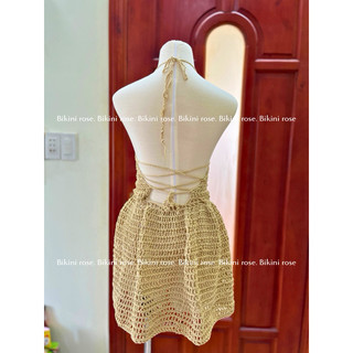 ĐẦM LEN MÓC BIKINI HANDMADE