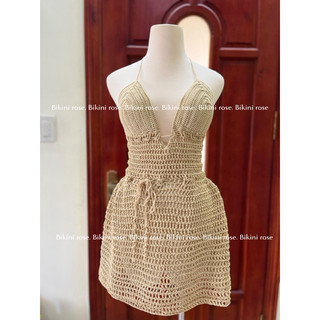 ĐẦM LEN MÓC BIKINI HANDMADE