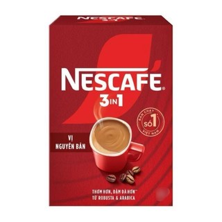 Cà phê hòa tan NESCAFE 3in1 (Vị Rang Đậm - Vị Nguyên Bản) 288g