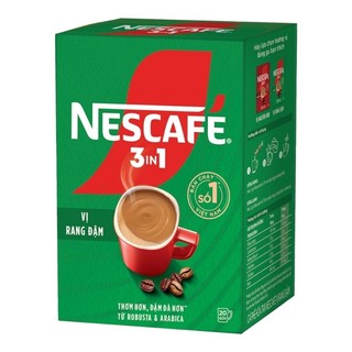 Cà phê hòa tan NESCAFE 3in1 (Vị Rang Đậm - Vị Nguyên Bản) 288g