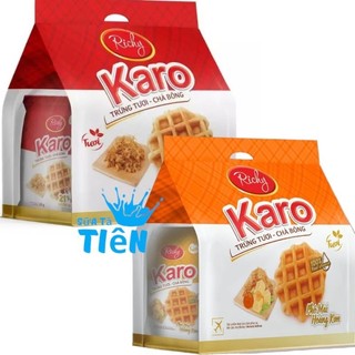 Bánh trứng tươi chà bông Karo Richy túi 156g (26g x 6 gói)