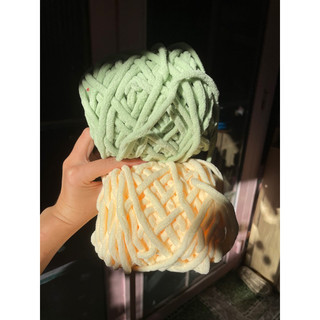 [shoplen466] LEN NHUNG ĐŨA (BÔNG SỮA) CUỘN 100G