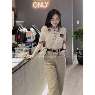 Áo len be polo miu mii chuẩn tag qcl1
