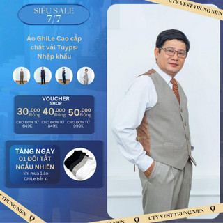 Áo gi le trung niên, áo lót gile