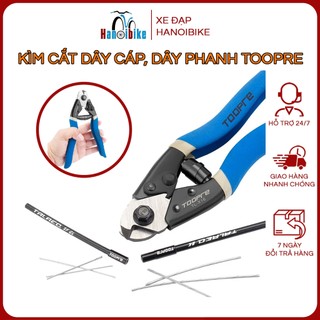 Kìm cắt dây cáp, dây phanh xe đạp Toopre tay cầm xanh