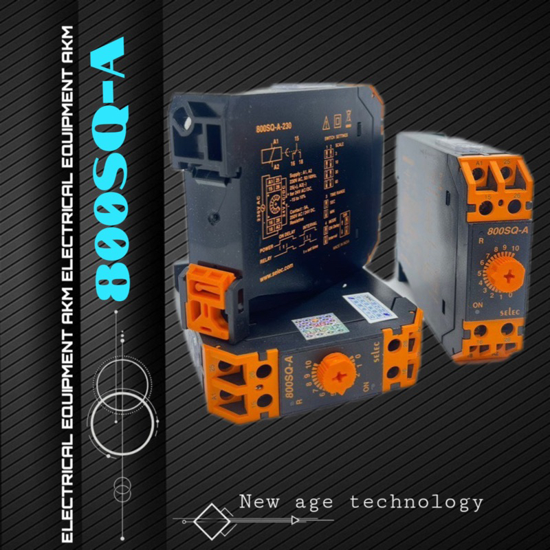 Timer ON delay, Interval 800SQ-A