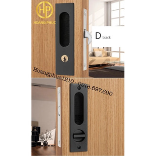 Khóa âm cửa lùa gỗ cao cấp
