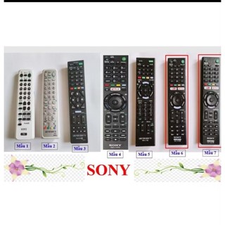 Remote điều khiển tivi Sony mẫu thường không giọng nói. Bảo hành 6 tháng.
