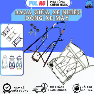 Baga Giữa Inox 10Ly Cho Exciter 135/150/155, Sirius, Wave, Winner, Raider, NVX, Air Blade
