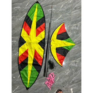 Combo tự làm diều sáo 1m7 lắp ghép full cácbon ( sản phẩm trưa hoàn thiện các bạn mua về tự  làm thành diều)