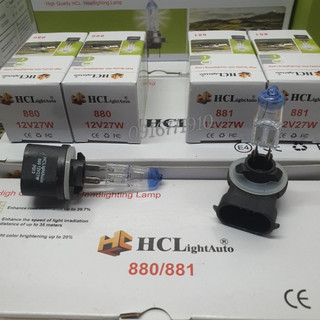 Bóng pha ô tô 880/881 12v siêu sáng. bóng pha 880/881 hclight cao cấp