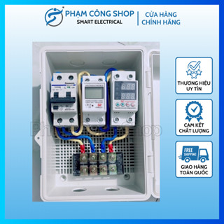Tủ Điện Gia Đình Có Bào Vệ Điện Áp Chống Cao Áp- Thấp Áp - Quá Dòng Tủ Lioa Chống Cháy Có Thể Lắp Ngoài Trời