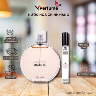 Nước Hoa Nữ Cha.nel Chance Eau Vive EDT - Mẫu thử 10ml