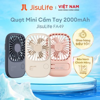 Quạt Mini Cầm Tay Jisulife FA49 2000mAh Nhỏ Gọn - Siêu Mỏng - Dễ Thương - Chính Hãng - Bảo Hành 12 Tháng