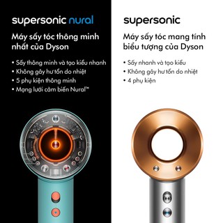 [20.1 SIÊU HỘI THÀNH VIÊN] Máy sấy tóc Dyson Supersonic ™ HD16 Nural (Ceramic Patina Topaz)